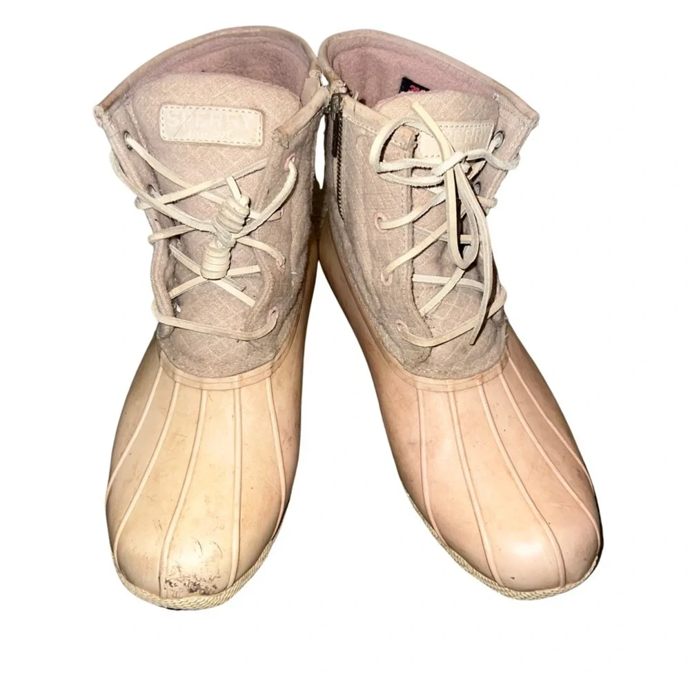 Sperry Women’s Saltwater Duck Boots Size 7.5
